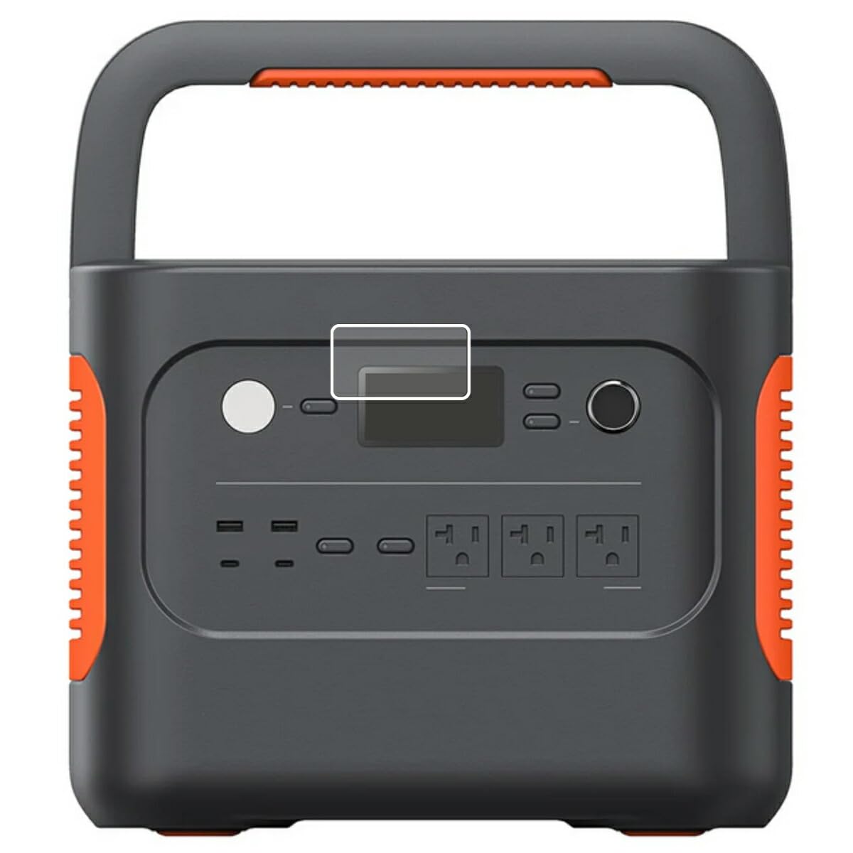 [2枚セット] ClearView Jackery 1000 Plus (JE-1000C)用 [安心の5大機能☆衝撃吸収・ブルーライトカット] 液晶保護フィルム 反射防止・抗菌・気泡レス 日本製