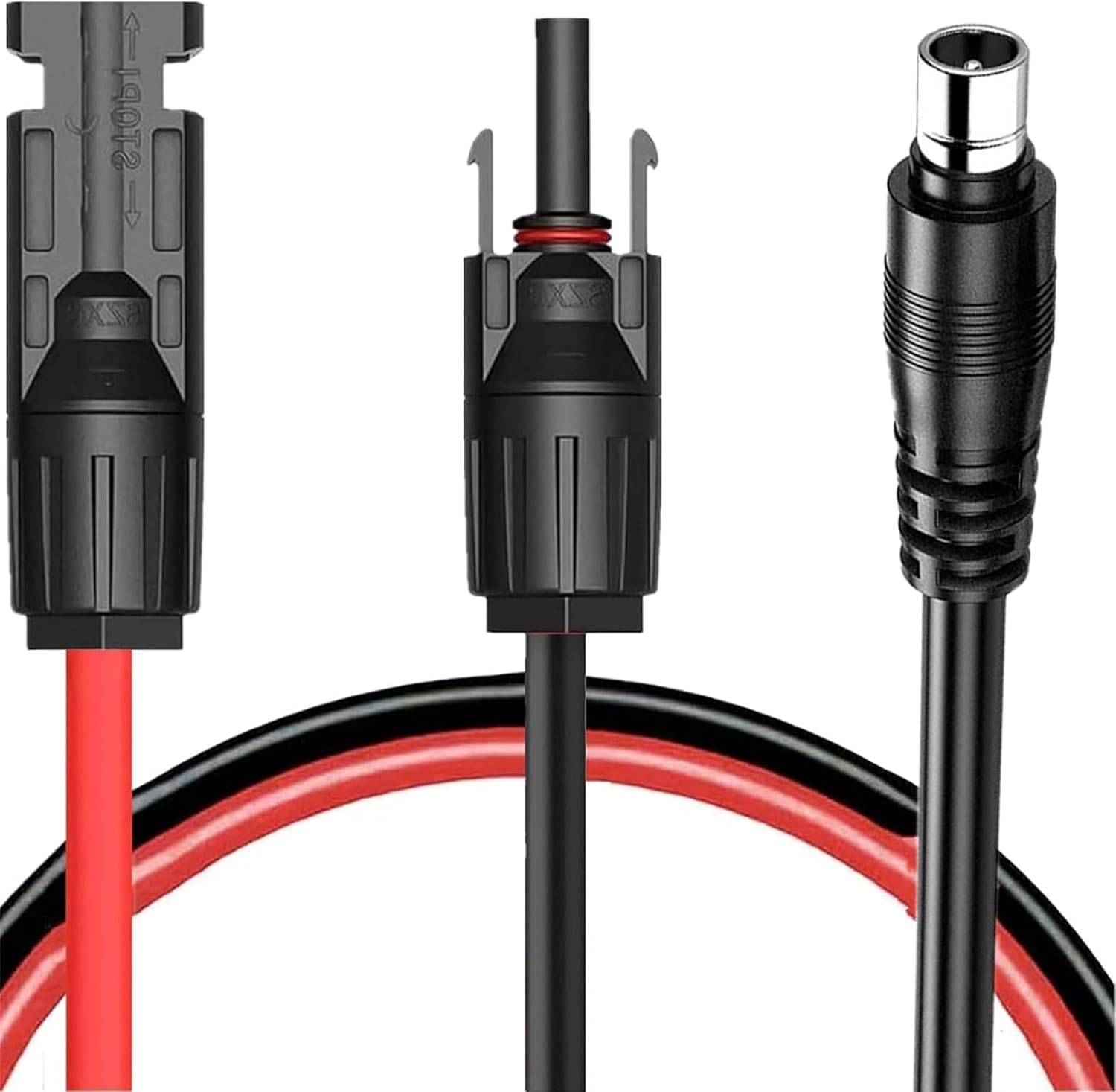 MC4コネクタ 5Mソーラー充電ケーブル MC4からDC8020ポート Aebgsa ソーラーパネル変換アダプター 太陽光パネル用ケーブル 太陽光発電用機器・部材 ポータブル電源用 ソーラーコネクタる 災害対策 アウトドア キャンプ 充電 バッテリー 蓄電 非常用