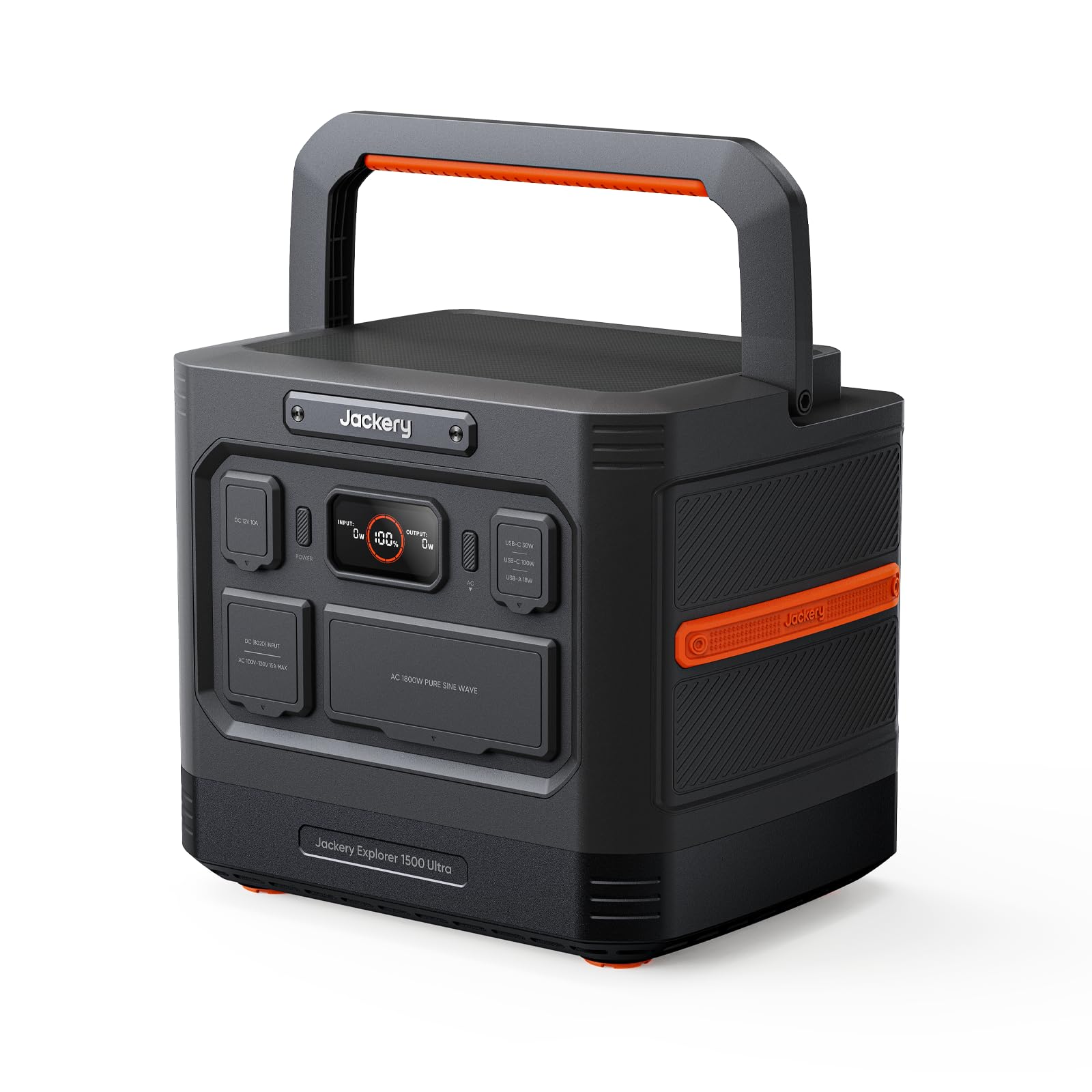 Jackery (ジャクリ) ポータブル電源 1500 Ultra 1536Wh 大容量 IP65 防塵 防水 洗えるベースプレート採用 85分満充電 工事作業 屋外作業 リン酸鉄 10年長寿命 防災 アウトドア用 車中泊 UPSアプリ遠隔操作